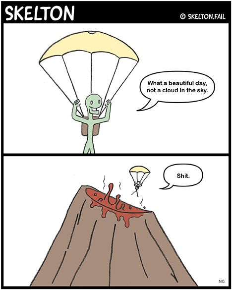 Skelton – Aw, Chute!