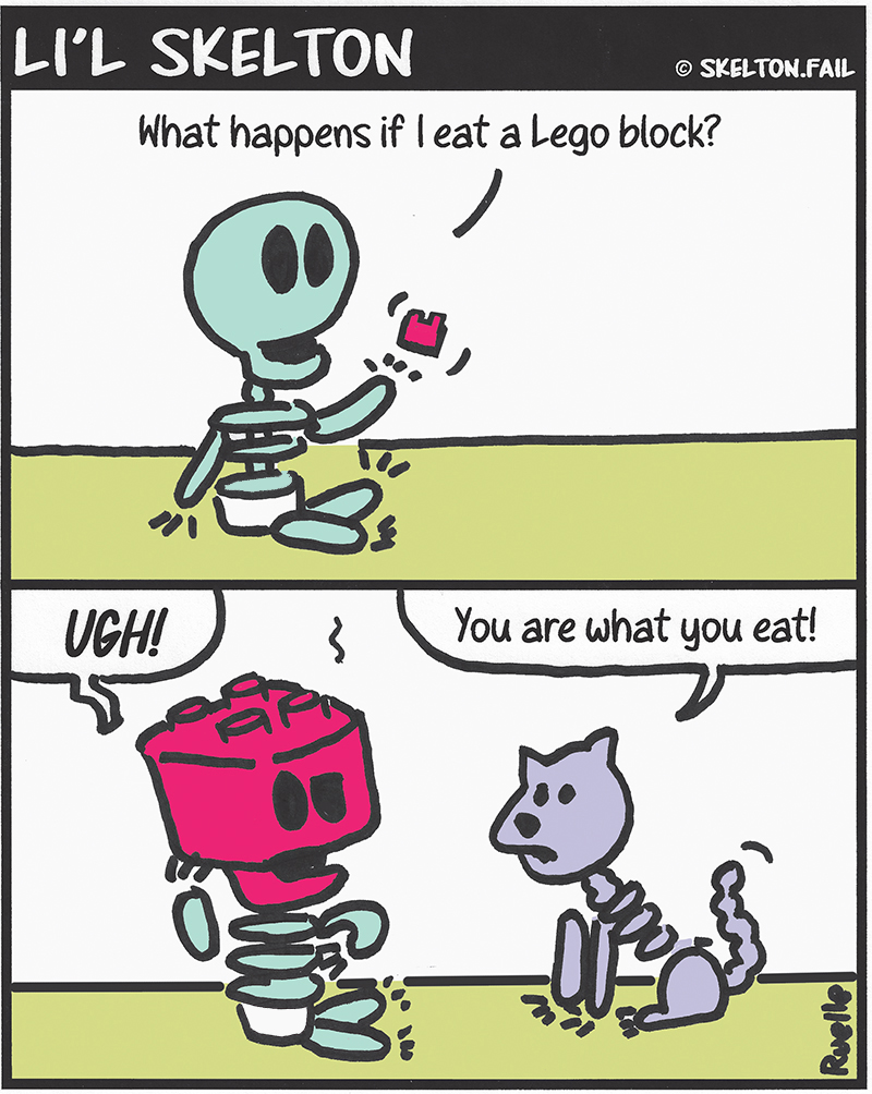Li’l Skelton – Blockhead