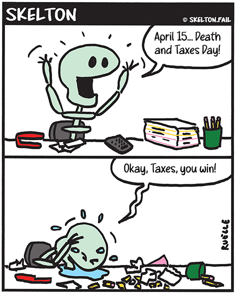 Skelton – Tax Time!