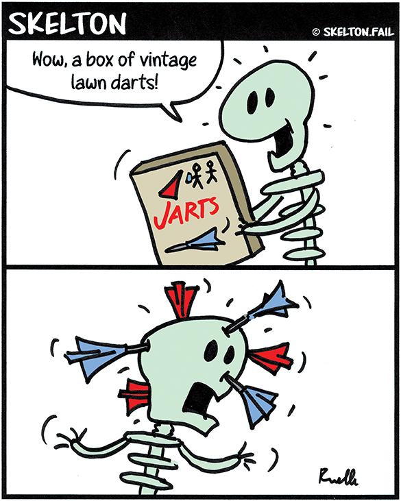 Skelton lawn darts