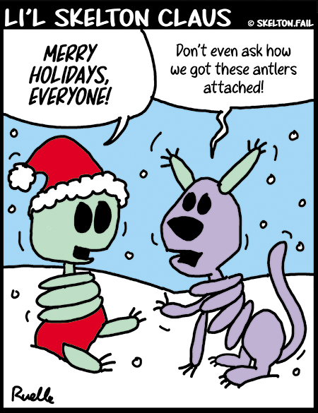 Li’l Skelton – Santa’s Li’l&nbsp;Helper
