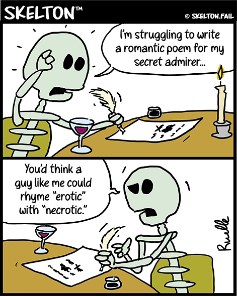 Skeleton erotic poetry