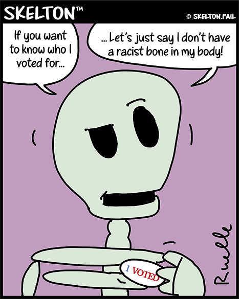Skelton – Vote or Die!&nbsp;🗳️