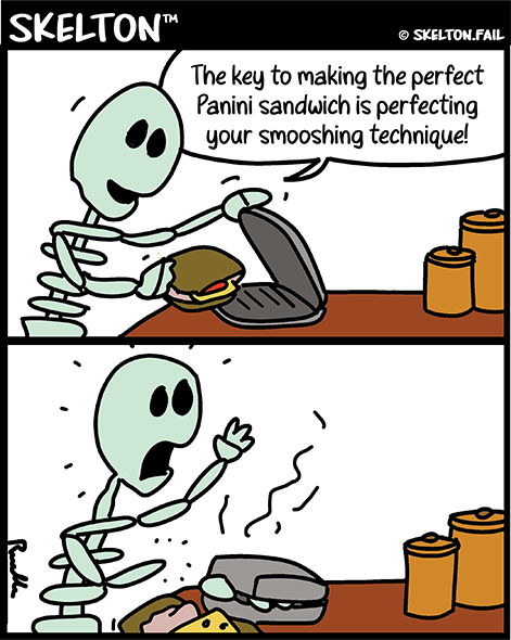 Skelton – Panini Panic&nbsp;🥪