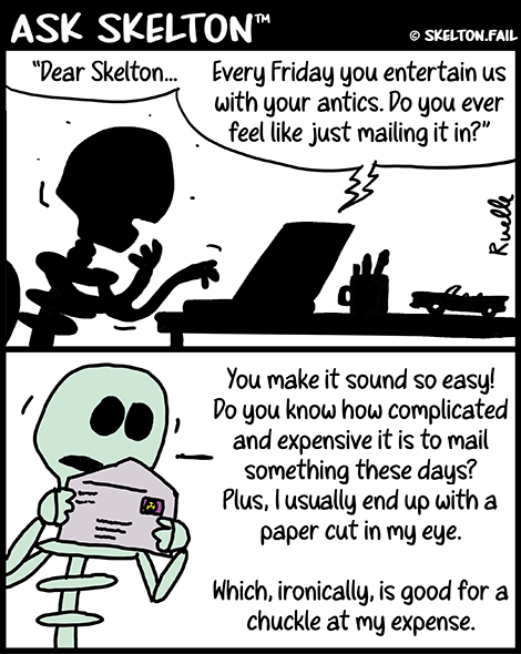Ask a skeleton
