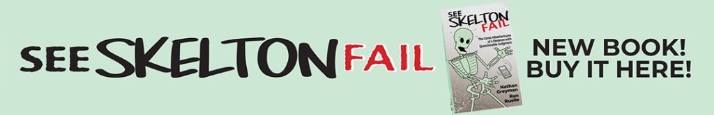 See Skelton Fail book available now!