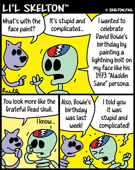 Li’l Skelton – Lightning Bolt!&nbsp;⚡