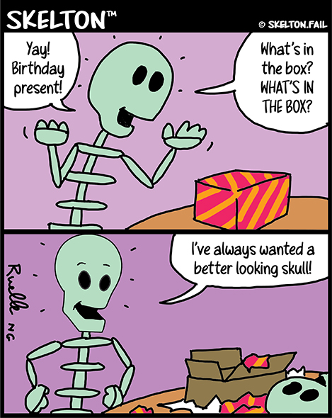 Skelton – What’s in the box?&nbsp;🎁