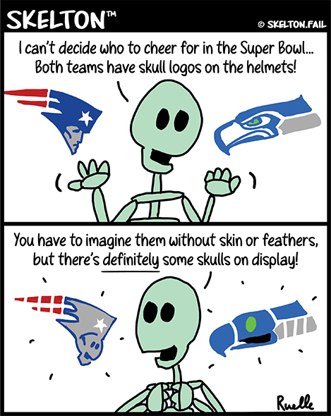 Skelton – Go SeaPatriots!&nbsp;🏈