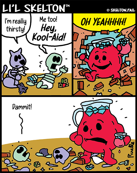 Li’l Skelton – Oh No!&nbsp;🥤