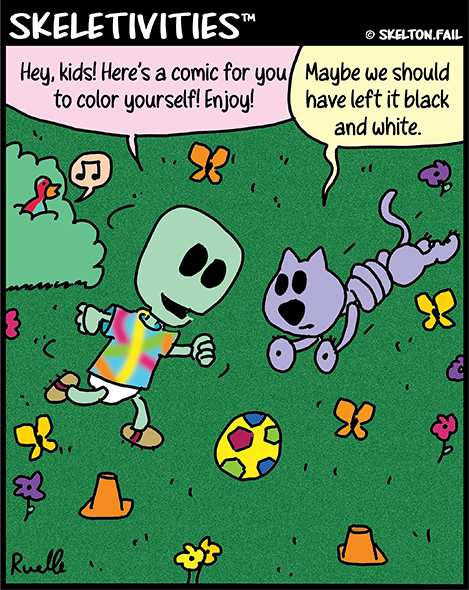 Li’l Skelton – Color Me Stupid&nbsp;🖍