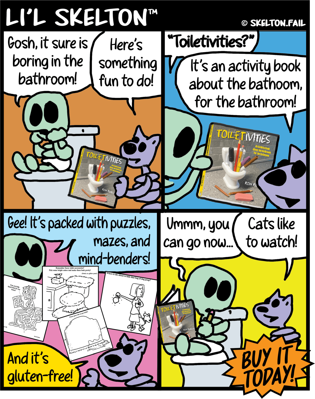 Li’l Skelton – What a Skellout!&nbsp;🚽